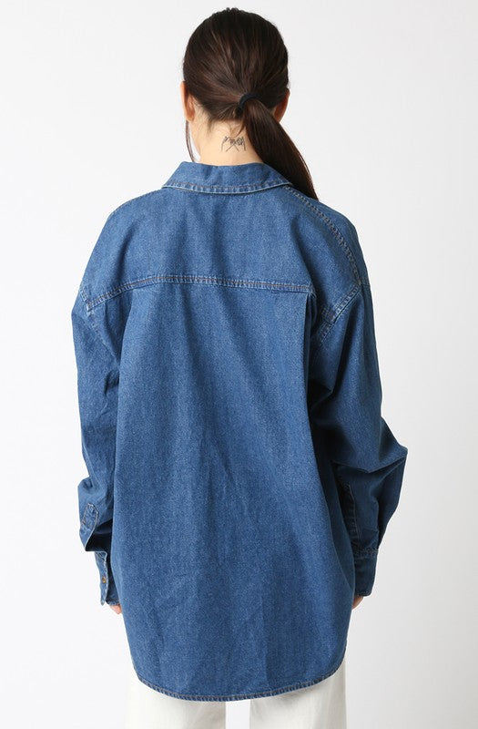 Imogene Denim Top