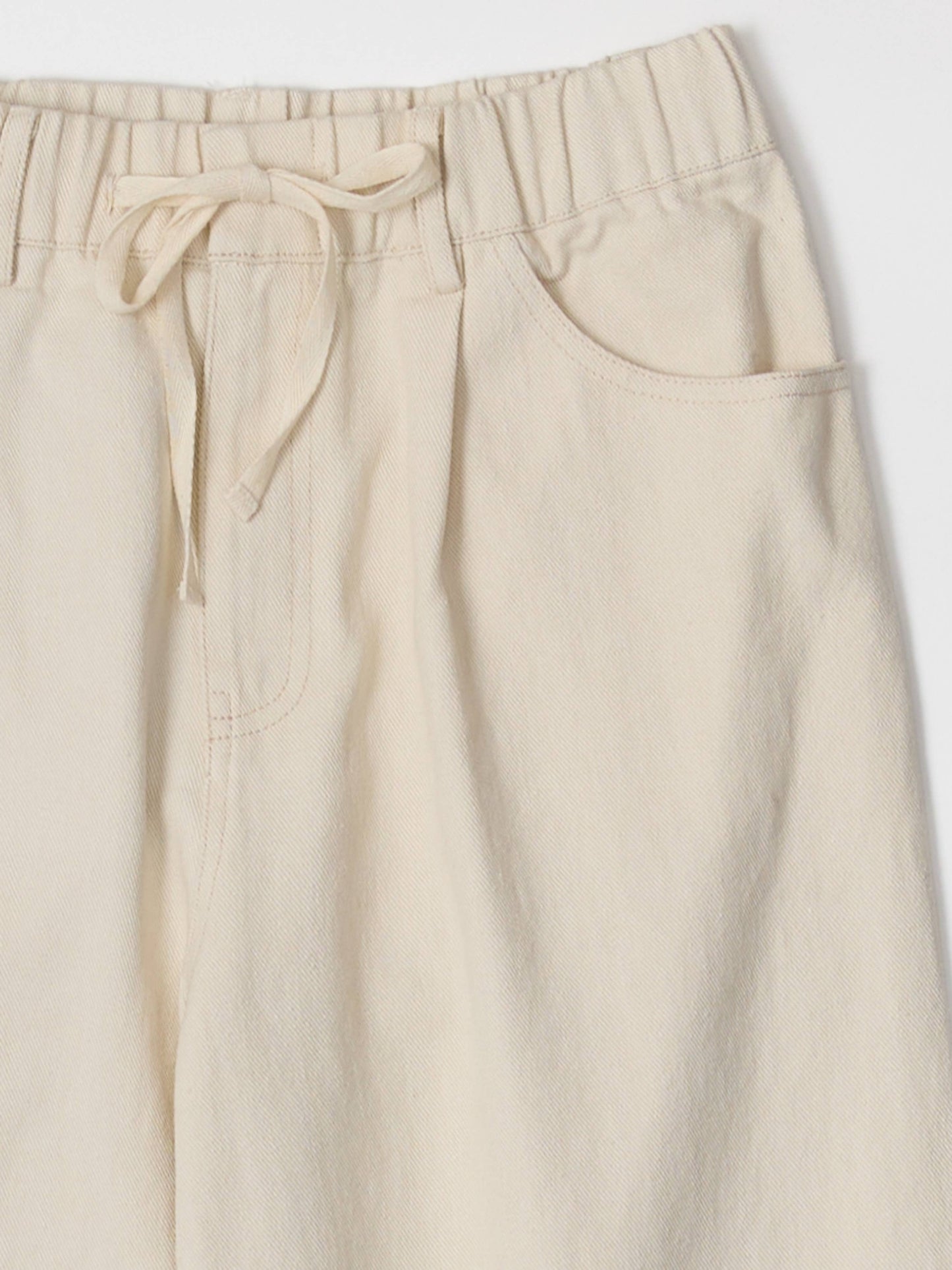 Iris Off White Denim Pants