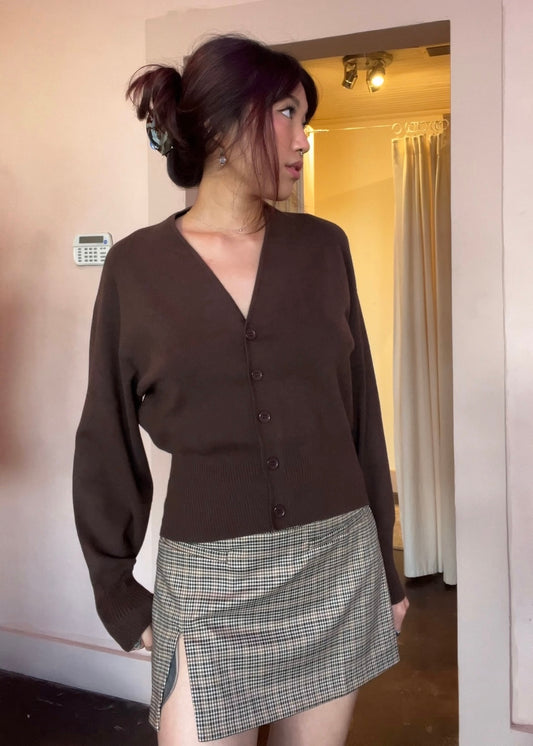 Norma Brown Cardigan